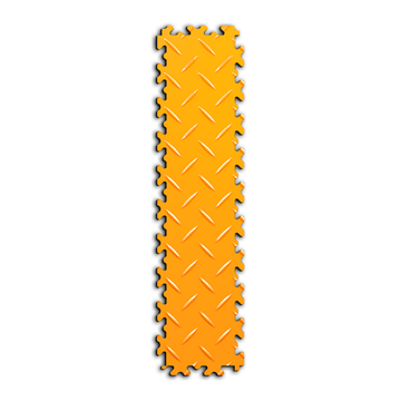 Bande de marquage PVC Fortelock Industry Ultra 10 mm - Étroite – Larmée (2414) · Orange
