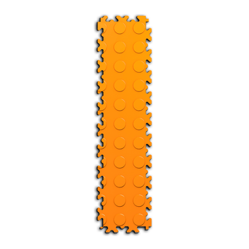 Bande de marquage PVC Fortelock Industry Ultra 10 mm - Étroite – Pastillée (2444) · Orange