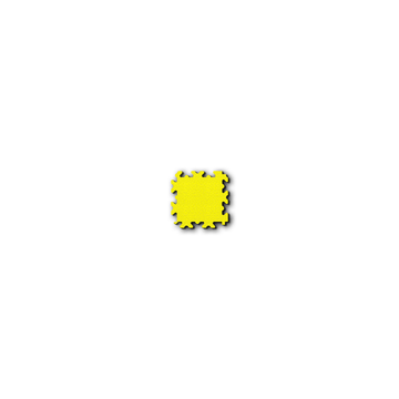 Coin PVC de marquage – Fortelock XL 4 mm – Jaune