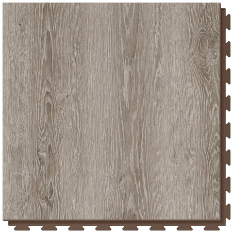 Dalle PVC Clipsable Fortelock Business - 7mm – Scandinavian Oak – joint Marron