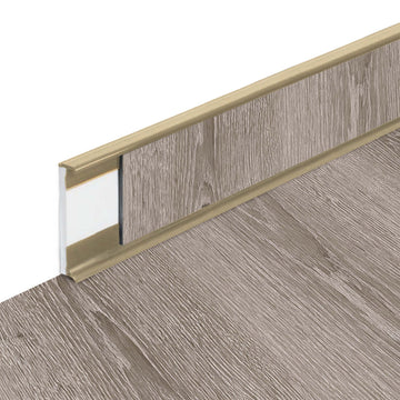 Plinthes PVC Fortelock Business - 2000 × 58 mm – Beige