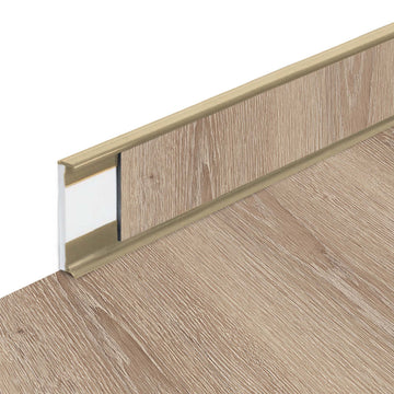 Plinthes PVC Fortelock Business - 2000 × 58 mm – Beige