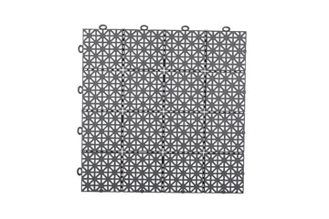 Dalle clipsable ajourée Hestra Universa - LOT de 11 – Gris foncé