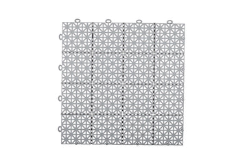 Dalle clipsable ajourée Hestra Universa - LOT de 11 – Gris clair