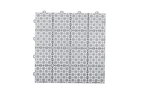 Dalle clipsable ajourée Hestra Universa - LOT de 11 – Gris clair