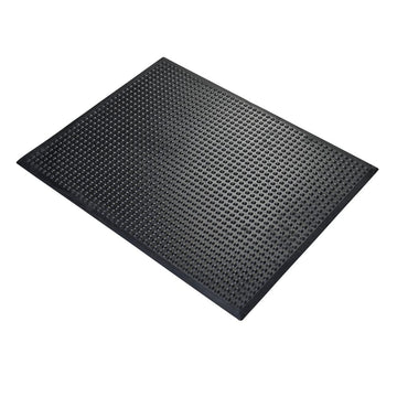Tapis anti-fatigue à bulles Bubblemat Nitrile – Résiste aux huiles – 14 mm – 0,9 × 1,2 m – bords continus