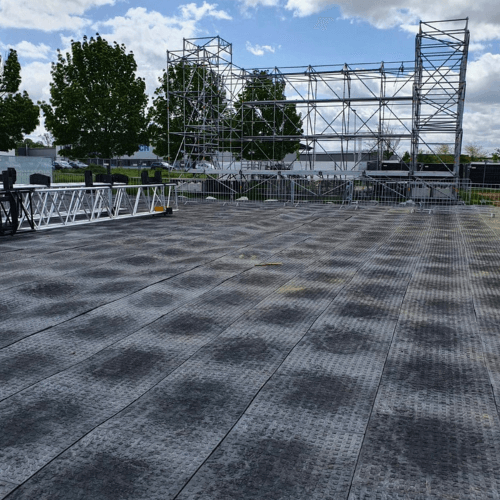 Dalle Sol PVC Heavy Industriel 1200x800 mm | Intérieur & Extérieur (132) | 32 mm