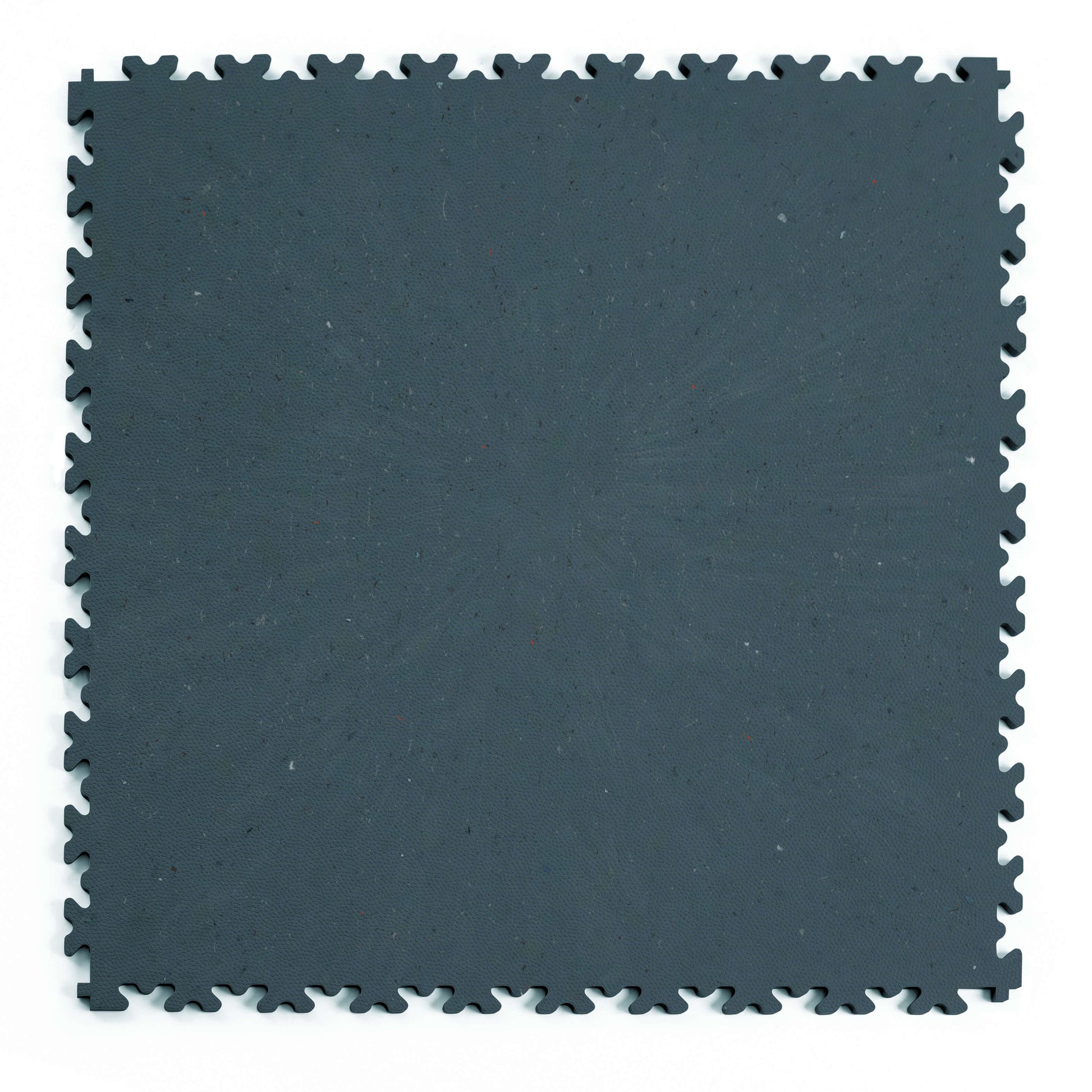 Dalle PVC Clipsable Fortelock Industry 7mm - ECO - Finition Cuir - Coloris Bleu - Durable et recyclable, idéale pour les garages, ateliers et entrepôts.