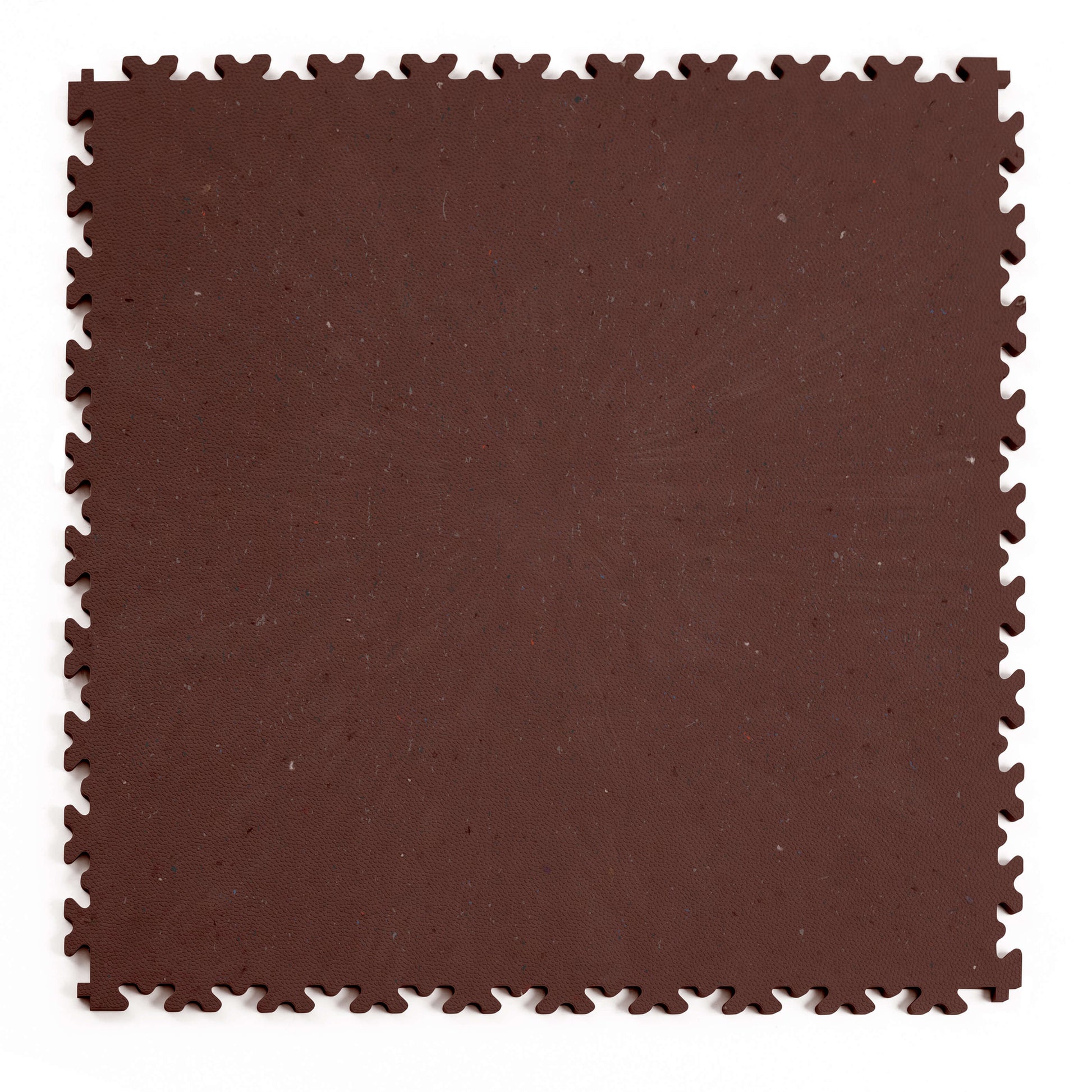 Dalle PVC Clipsable Fortelock Industry 7mm - ECO - Finition Cuir - Coloris Marron - Sol écologique et résistant, adapté aux environnements industriels exigeants.