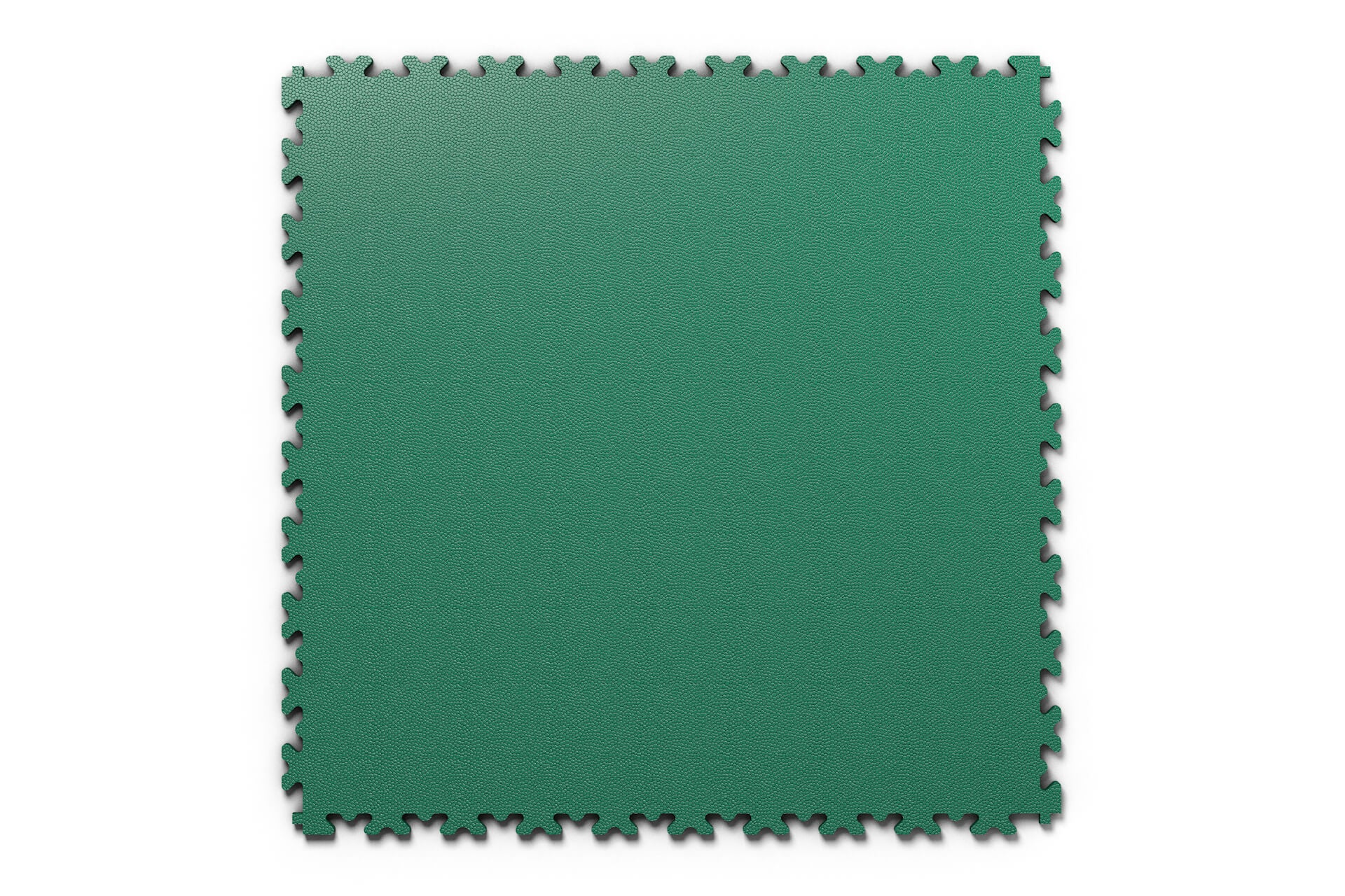Dalle PVC Clipsable Fortelock Industry 7mm - Standard - Finition Cuir - Coloris Vert - Sol résistant et écologique, adapté aux environnements industriels exigeants.