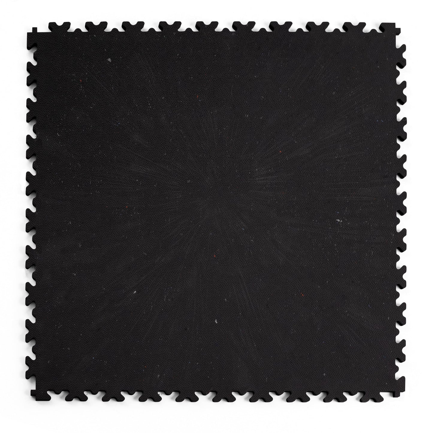 Dalle PVC Clipsable Fortelock Industry Ultra 10mm - ECO - Finition Cuir - Noir - Durable et écoresponsable, parfait pour charges lourdes et espaces industriels.
