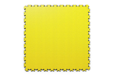 Dalle PVC Clipsable Fortelock Industry Ultra - 10mm – Cuir (2420) – Jaune