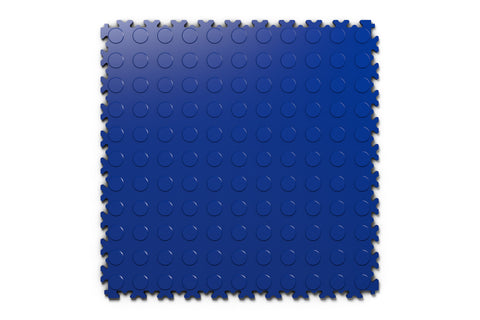 Dalle PVC Clipsable Fortelock Industry Ultra - 10mm – Pastillée (2440) – Bleu