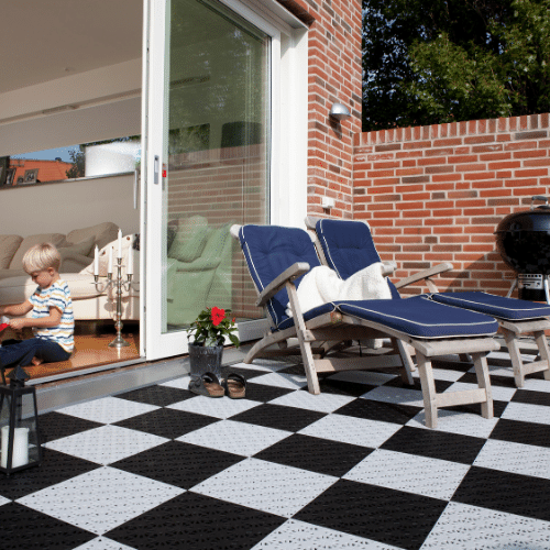 Dalle clipsable ajourée Hestra Classic - LOT de 11