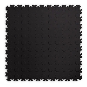 Dalle PVC Clipsable Fortelock Industry Ultra - 10mm – Pastillée (2440) · Noir