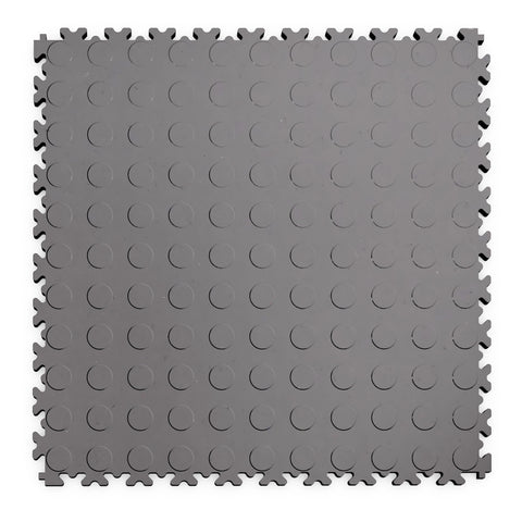 Dalle PVC Clipsable Fortelock Industry - 7mm – Pastillée (2040) – Gris