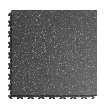 Dalle PVC Clipsable Fortelock Invisible Impression Granit – 6,7 mm – Graphite Classique · Quartz