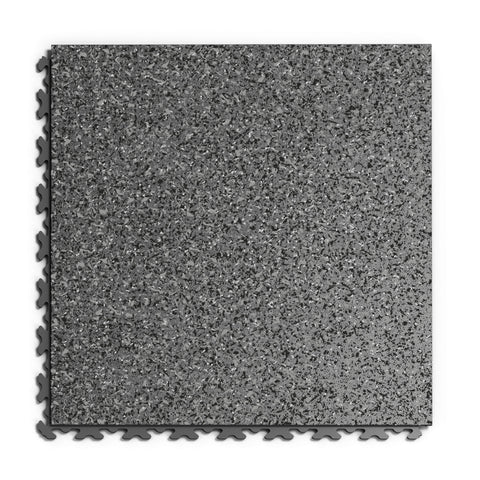 Dalle PVC Clipsable Fortelock Invisible Impression Granit – 6,7 mm – Graphite