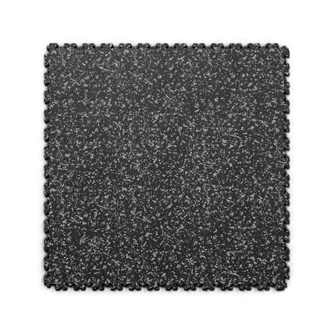 Dalle PVC Clipsable Fortelock XL Impression Granit - 4mm – Noir Classique