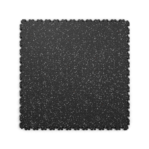 Dalle PVC Clipsable Fortelock XL Impression Granit - 4mm – Noir Classique