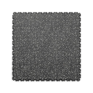 Dalle PVC Clipsable Fortelock XL Impression Granit - 4mm – Graphite Classique · Gris