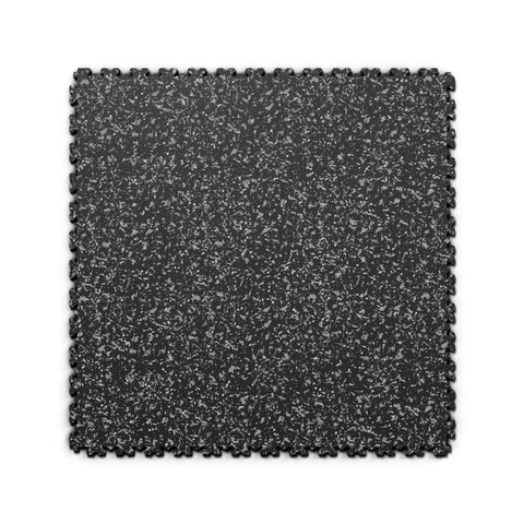 Dalle PVC Clipsable Fortelock XL Impression Granit - 4mm – Noir