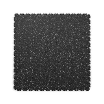 Dalle PVC Clipsable Fortelock XL Impression Granit - 4mm – Noir · Quartz