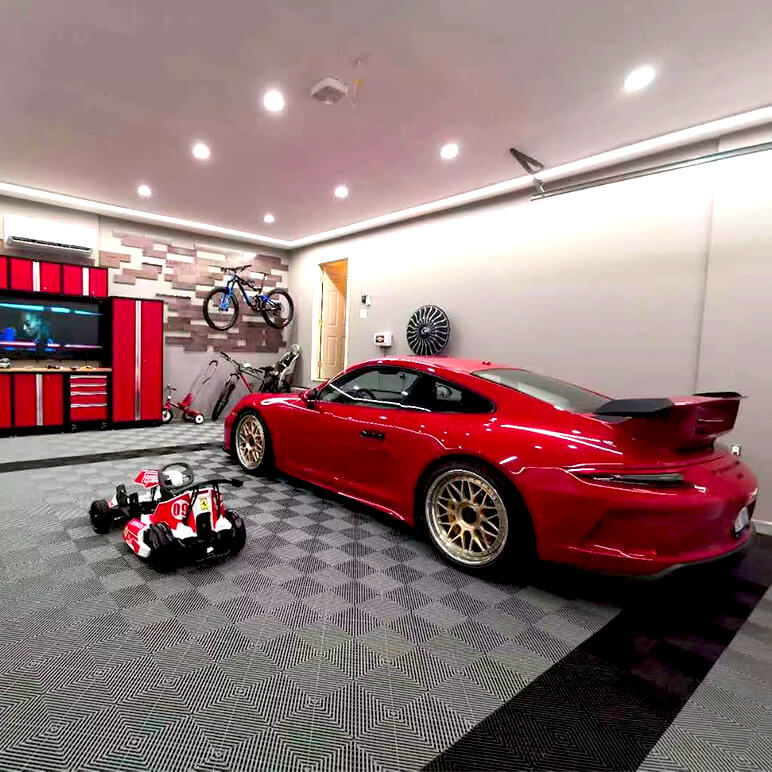 Dalle de sol AERO pour garage et atelier