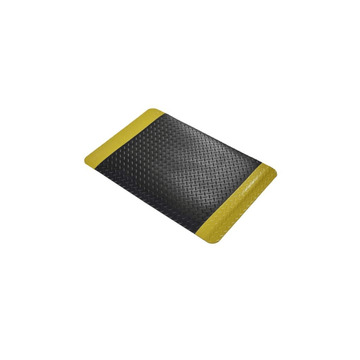 Deckplate - Tapis anti-fatigue industriel haute résistance - 15 mm – Noir / Jaune