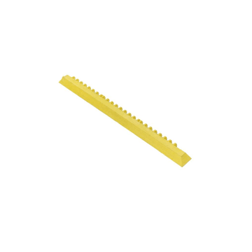 Bordures Fatigue-Step – Bordures de sécurité pour dalles anti-fatigue – Jaune · Mâle (Avec picots)