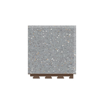 Angle PVC Clipsable Fortelock Business – Marron · D