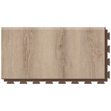 Rampe PVC Clipsable Fortelock Business – Marron · D