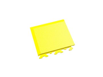 Angle pour dalle PVC Clipsable Fortelock Invisible 6,7mm – Jaune · A