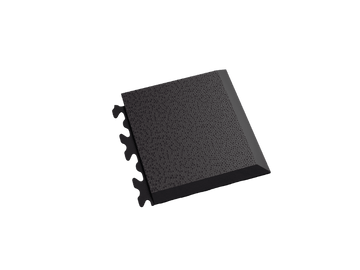 Angle pour dalle PVC Clipsable Fortelock Invisible 6,7mm – Noir Classique · D