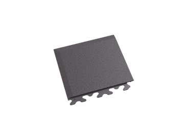 Angle pour dalle PVC Clipsable Fortelock Invisible 6,7mm – Graphite Classique · A