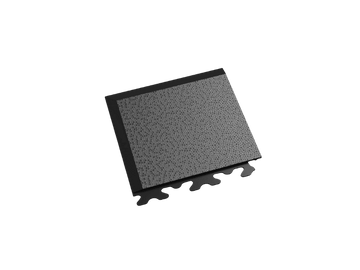Angle pour dalle PVC Clipsable Fortelock Invisible 6,7mm – Noir · A
