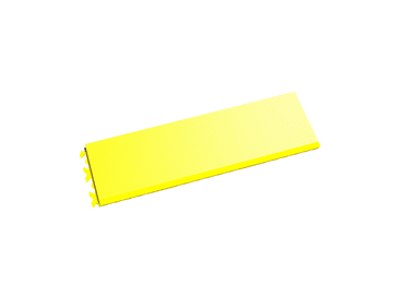 Rampe pour dalle PVC Clipsable Fortelock Invisible 6,7mm – C · Jaune