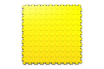 Dalle PVC Clipsable Fortelock Industry Ultra - 10mm – Pastillée (2440) · Jaune