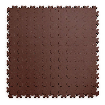 Dalle PVC Clipsable Fortelock Industry - 7mm – Pastillée (2040) · Marron Classique