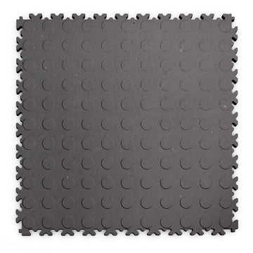 Dalle PVC Clipsable Fortelock Industry Ultra - 10mm – Pastillée (2440) · Graphite Classique
