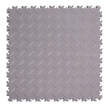 Dalle PVC Clipsable Fortelock Industry - 7mm – Larmée (2010) · Gris Classique