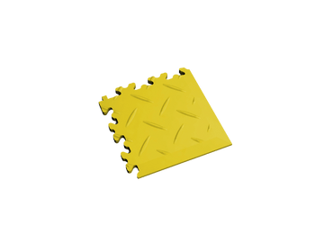 Angle pour dalle PVC Clipsable Fortelock Industry 7mm – Larmée (2016) · Jaune