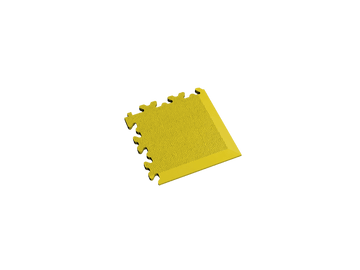 Angle pour dalle PVC Clipsable Fortelock Industry 7mm – Cuir (2026) · Jaune