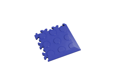 Angle pour dalle PVC Clipsable Fortelock Industry 7mm – Pastillée (2046) · Bleu