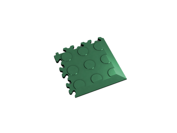Angle pour dalle PVC Clipsable Fortelock Industry 7mm – Pastillée (2046) · Vert