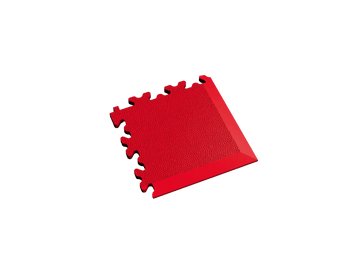 Angle pour dalle PVC Clipsable Fortelock Industry 7mm – Cuir (2026) · Rouge