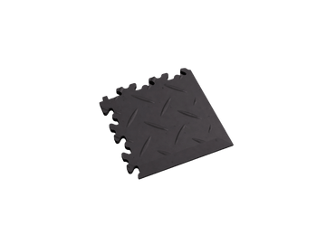 Angle pour dalle PVC Clipsable Fortelock Industry 7mm – Larmée (2016) · Graphite Classique
