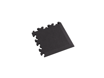 Angle pour dalle PVC Clipsable Fortelock Industry 7mm – Cuir (2026) · Graphite Classique