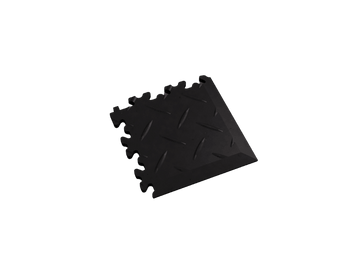Angle pour dalle PVC Clipsable Fortelock Industry 7mm – Larmée (2016) · Noir Classique