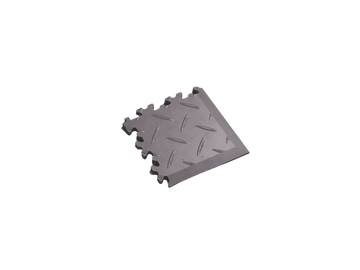 Angle pour dalle PVC Clipsable Fortelock Industry 7mm – Larmée (2016) · Gris Classique